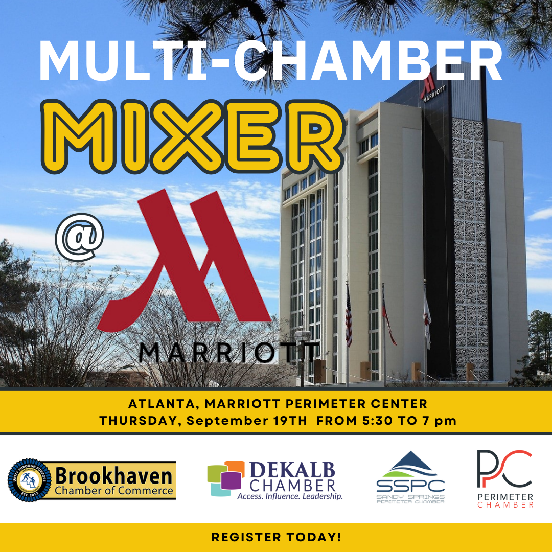 thumbnails Multi-Chamber Mixer with the Perimeter, Sandy Springs Perimeter, Brookhaven and DeKalb Chambers